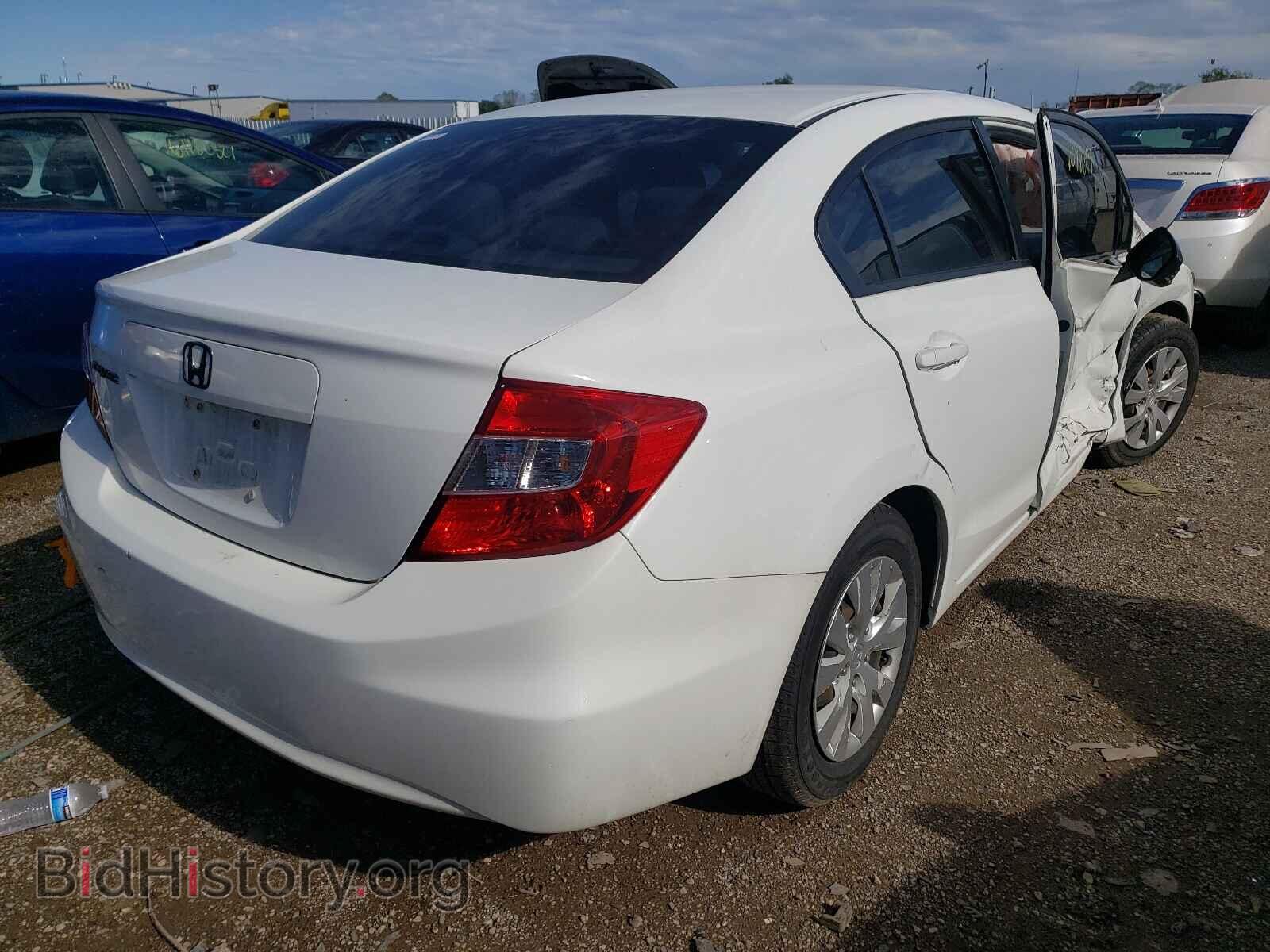 2012 HONDA CIVIC - VIN: 19XFB2F55CE052870 - Фото 4