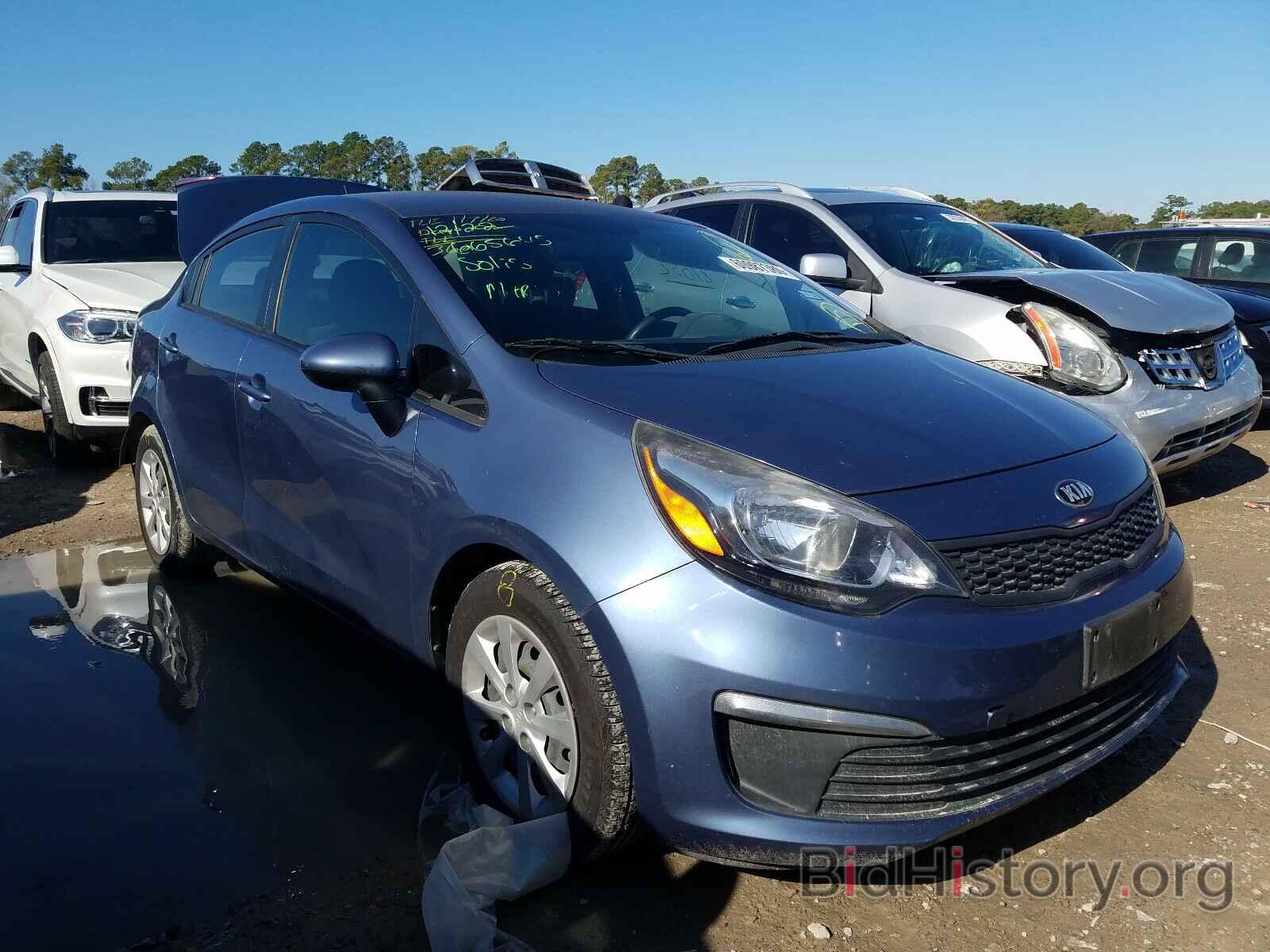 Photo KNADM4A32G6587702 - KIA RIO 2016