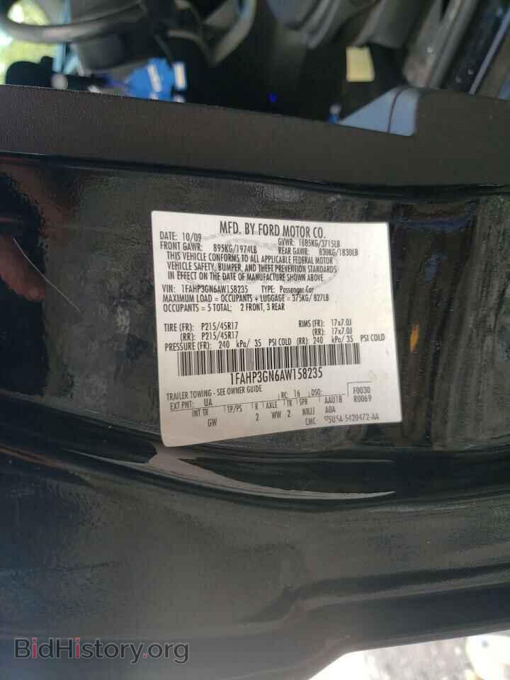 2010 FORD FOCUS - VIN: 1FAHP3GN6AW158235 - Фото 10