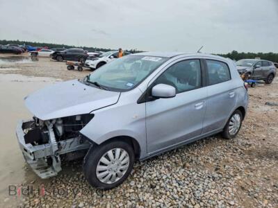 2021 Mitsubishi MIRAGE ES, серый — VIN ML32AUHJ6MH003473, Copart