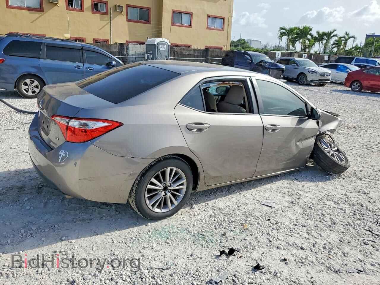 2014 TOYOTA COROLLA - VIN: 2T1BURHE0EC193779 - Фото 3