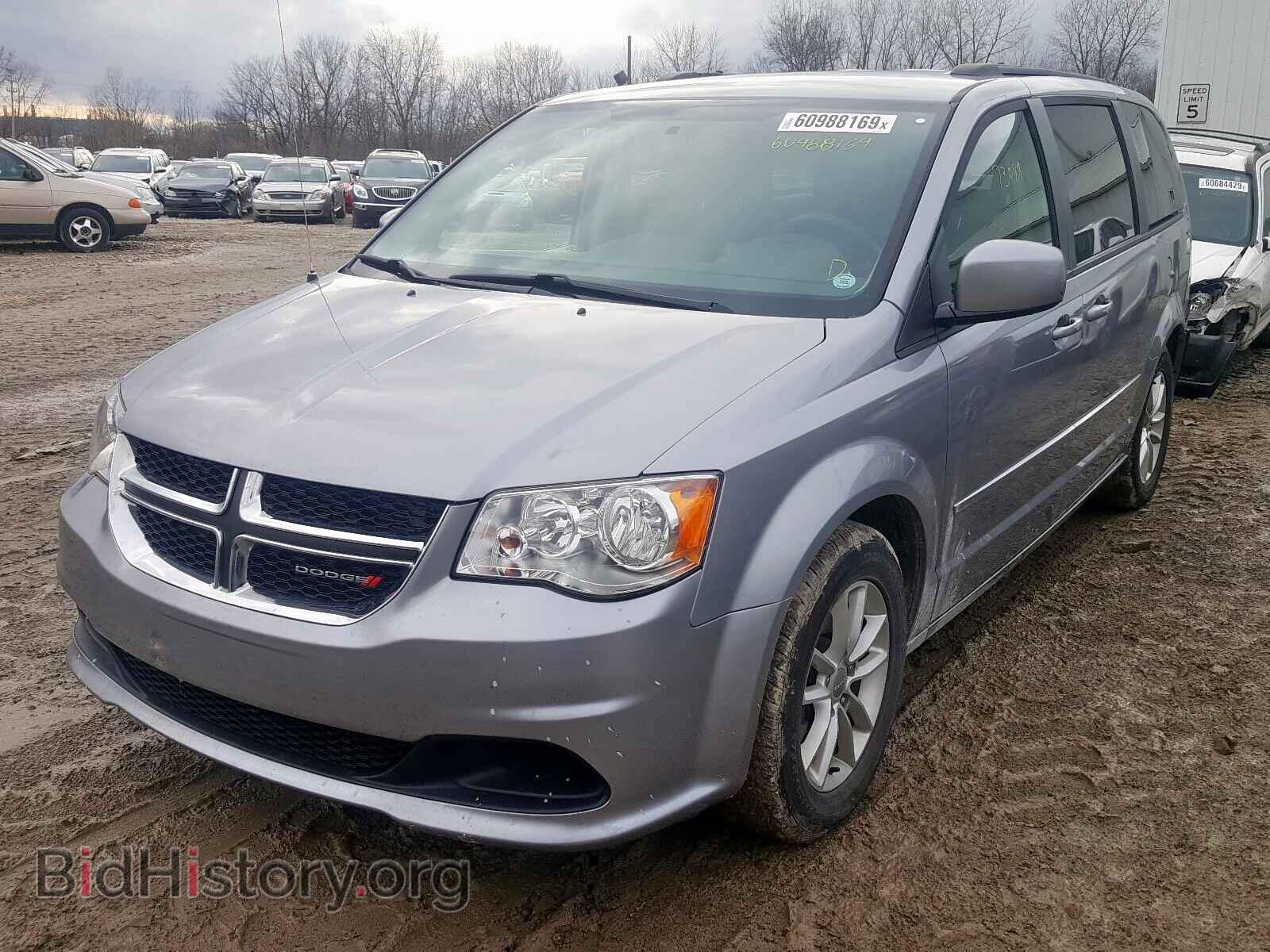 2016 DODGE CARAVAN - VIN: 2C4RDGCGXGR384155 - Фото 2