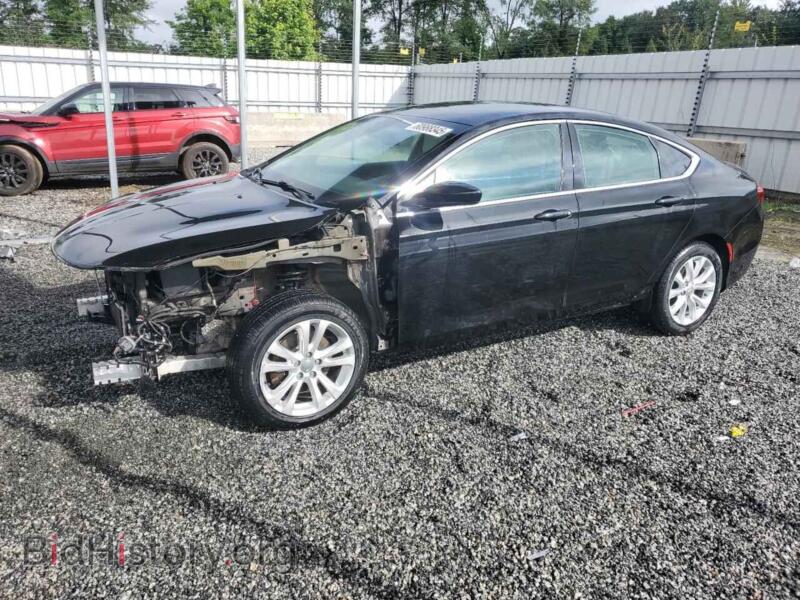 2016 Chrysler 200 Limited (VIN 1C3CCCAB2GN124066) — фото 1 из 15, Copart, повреждение: передняя часть