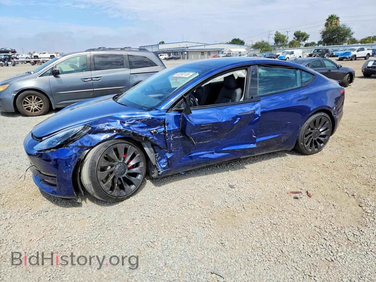Photo 5YJ3E1EC9PF494152 - TESLA MODEL 3 2023