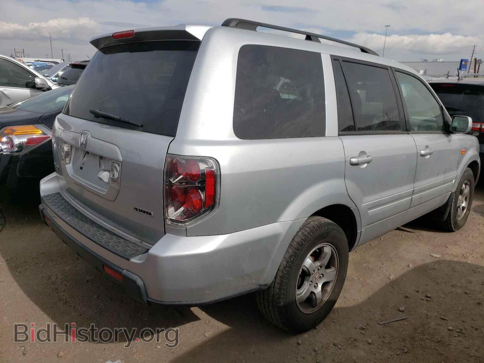 2007 HONDA PILOT - VIN: 2HKYF18777H541035 - Фото 4