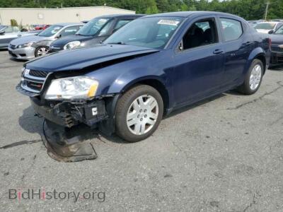 2014 Dodge AVENGER SE, blue — VIN 1C3CDZAB3EN138538, Copart