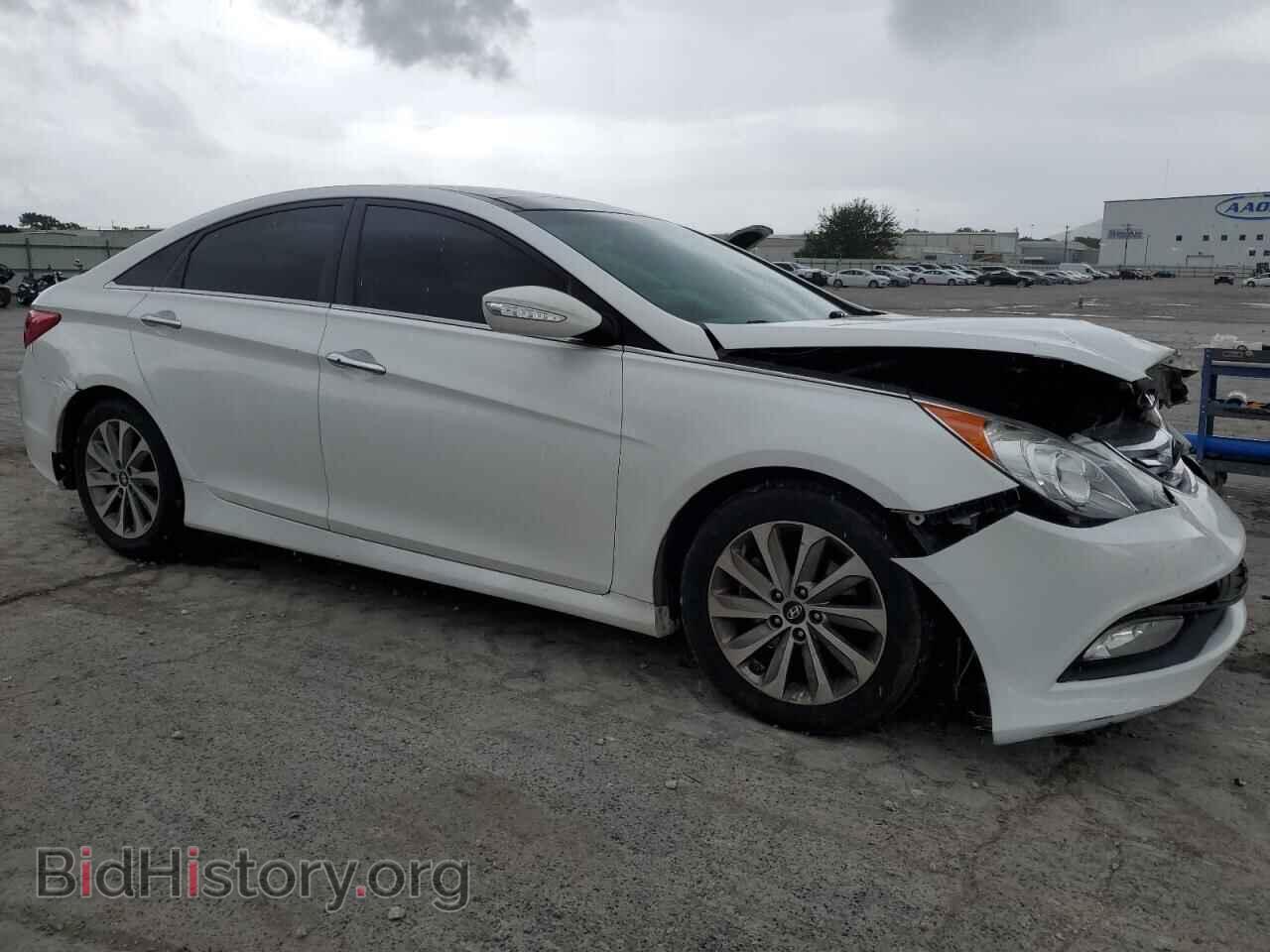 2014 HYUNDAI SONATA - VIN: 5NPEC4AC4EH874231 - Фото 4