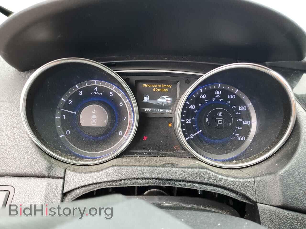 2014 HYUNDAI SONATA - VIN: 5NPEC4AC4EH874231 - Фото 9