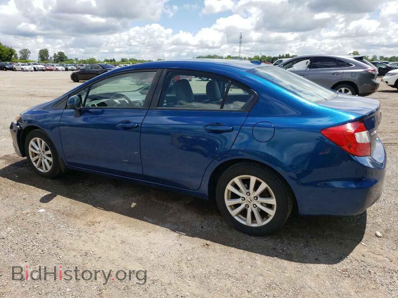 2012 HONDA CIVIC - VIN: 2HGFB2F90CH004573 - Фото 2