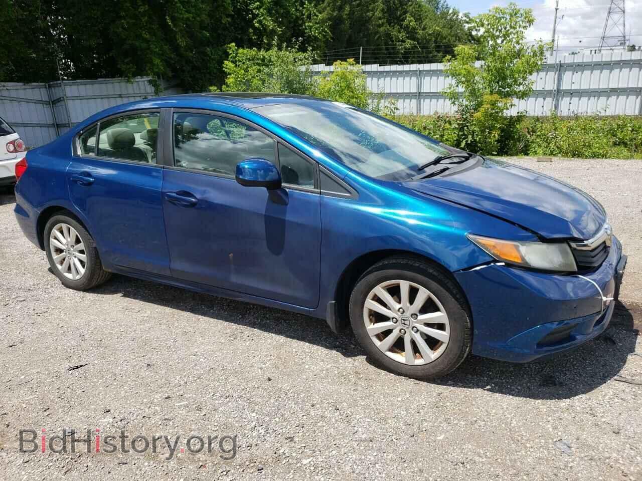 2012 HONDA CIVIC - VIN: 2HGFB2F90CH004573 - Фото 4
