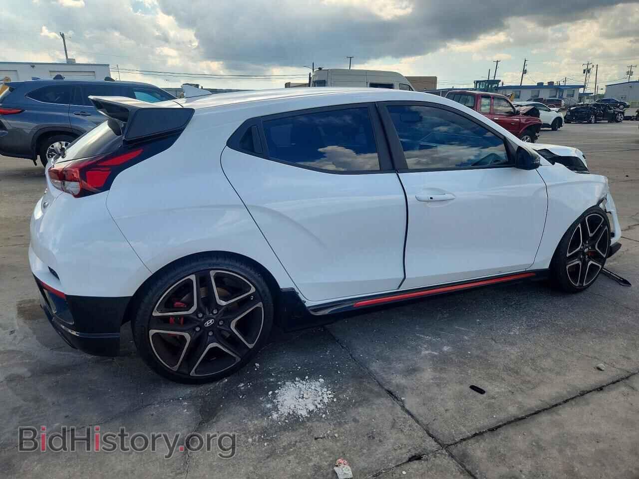 2022 HYUNDAI VELOSTER - VIN: KMHT36AH2NU013842 - Фото 3