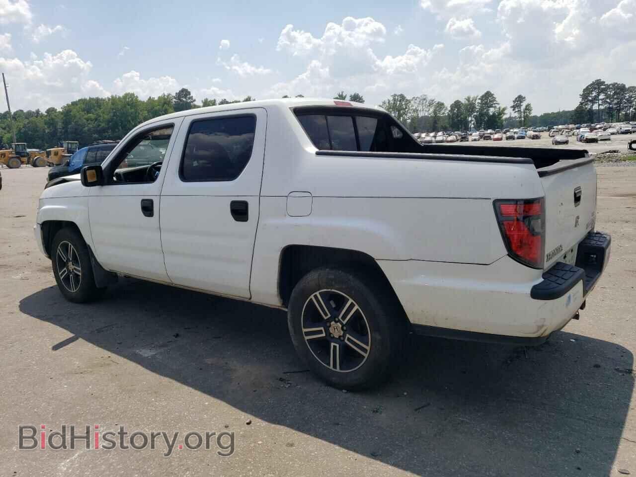 2012 HONDA RIDGELINE - VIN: 5FPYK1F79CB452579 - Фото 2