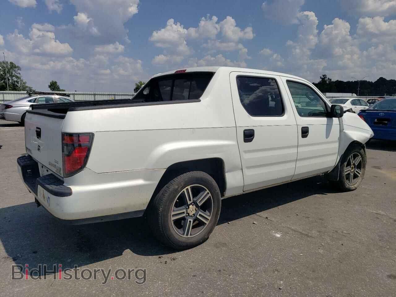 2012 HONDA RIDGELINE - VIN: 5FPYK1F79CB452579 - Фото 3