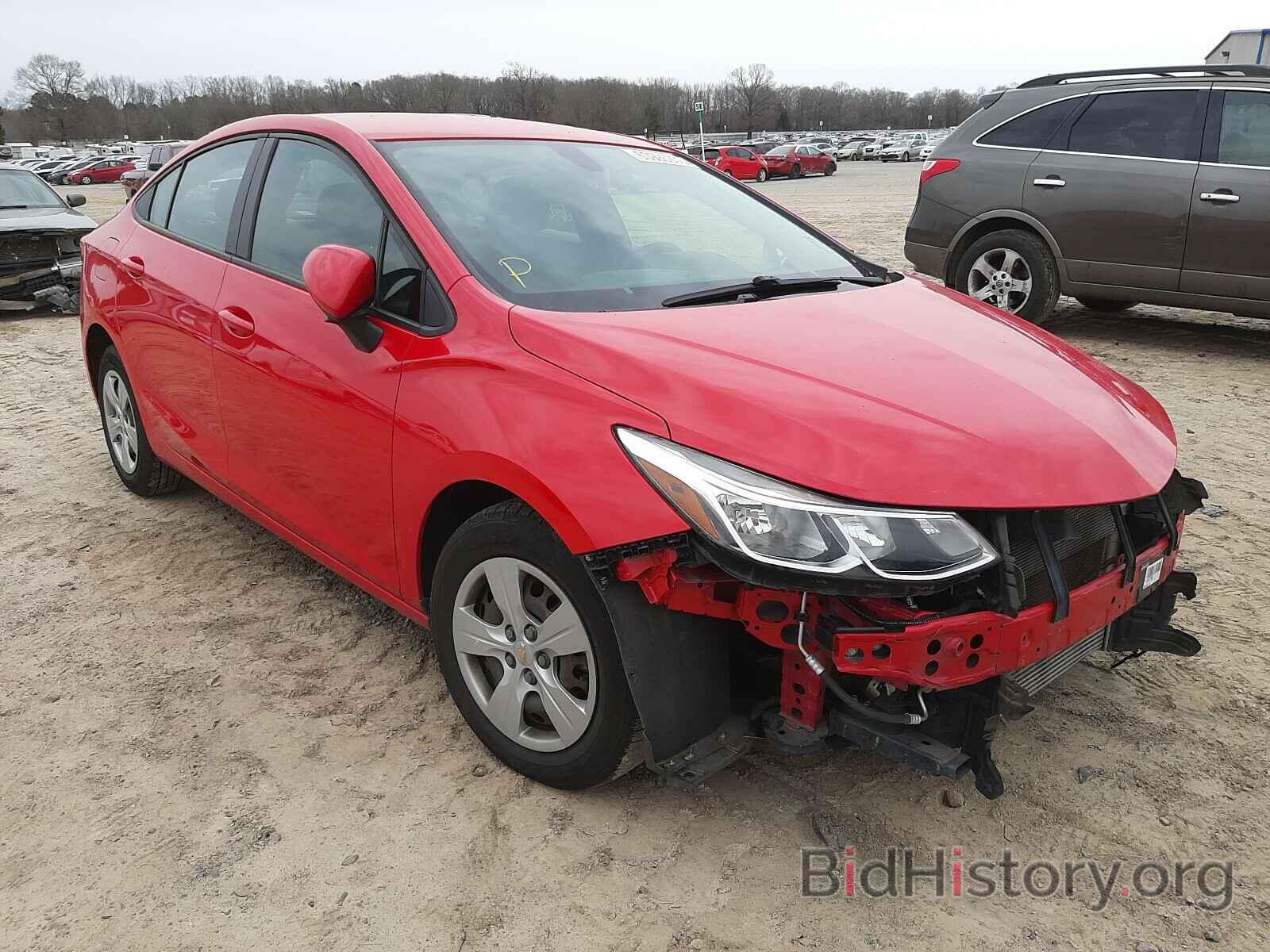 Фотография 1G1BC5SM8G7276062 - CHEVROLET CRUZE 2016