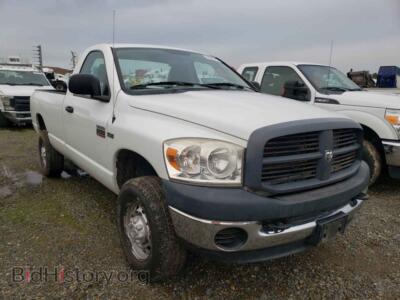 2007 Dodge RAM 2500 RAM 2500 S, белый — VIN 3D7KS26D97G802289, Copart