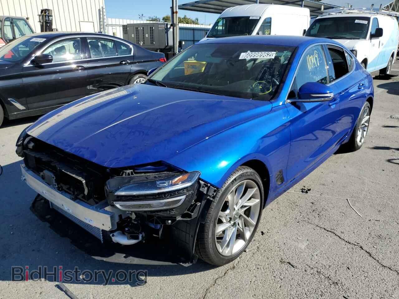 2022 GENESIS G70 BASE - VIN: KMTG34TA2NU093980 - Photo 2