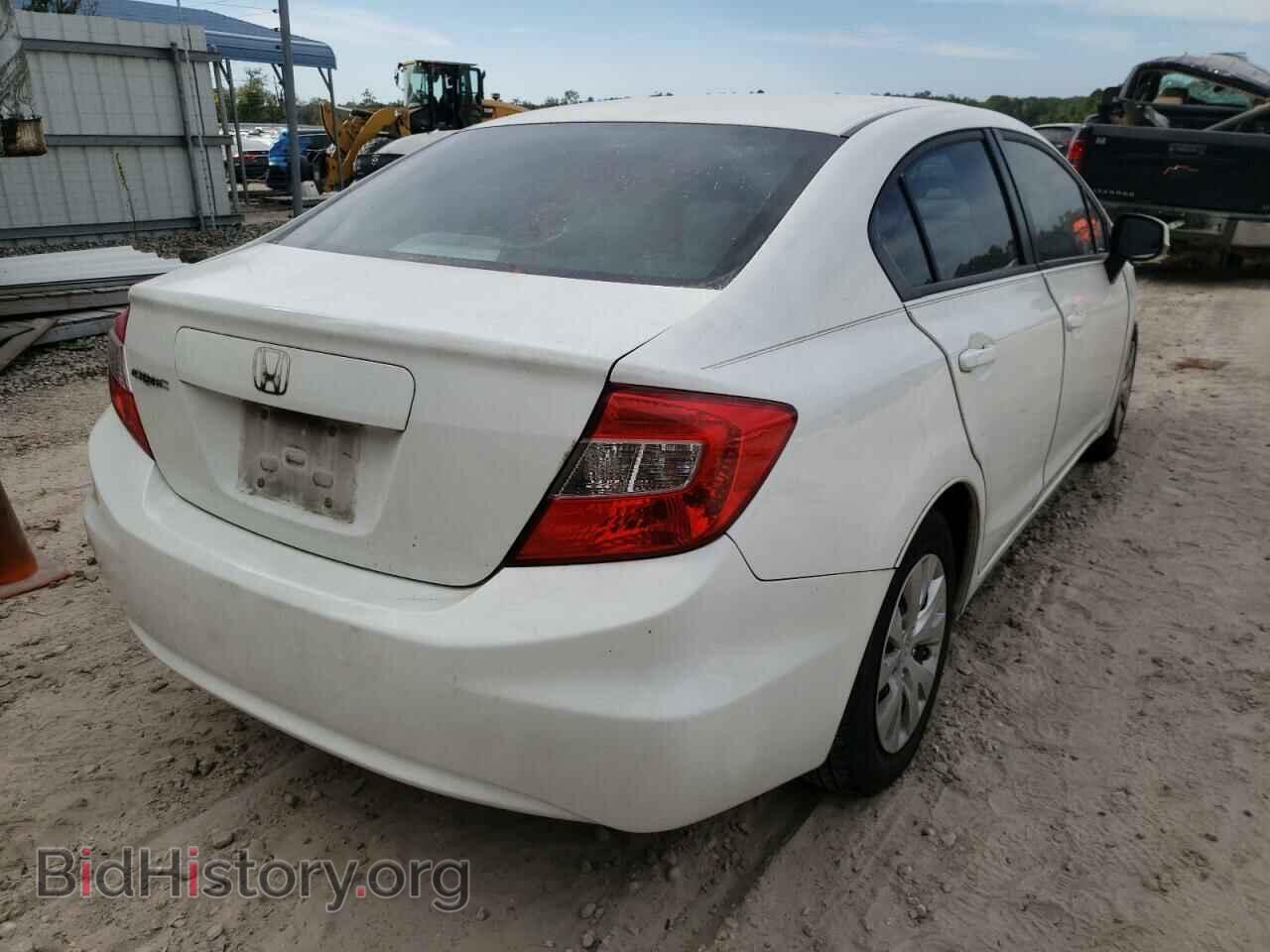 2012 HONDA CIVIC - VIN: 2HGFB2F53CH610852 - Фото 4