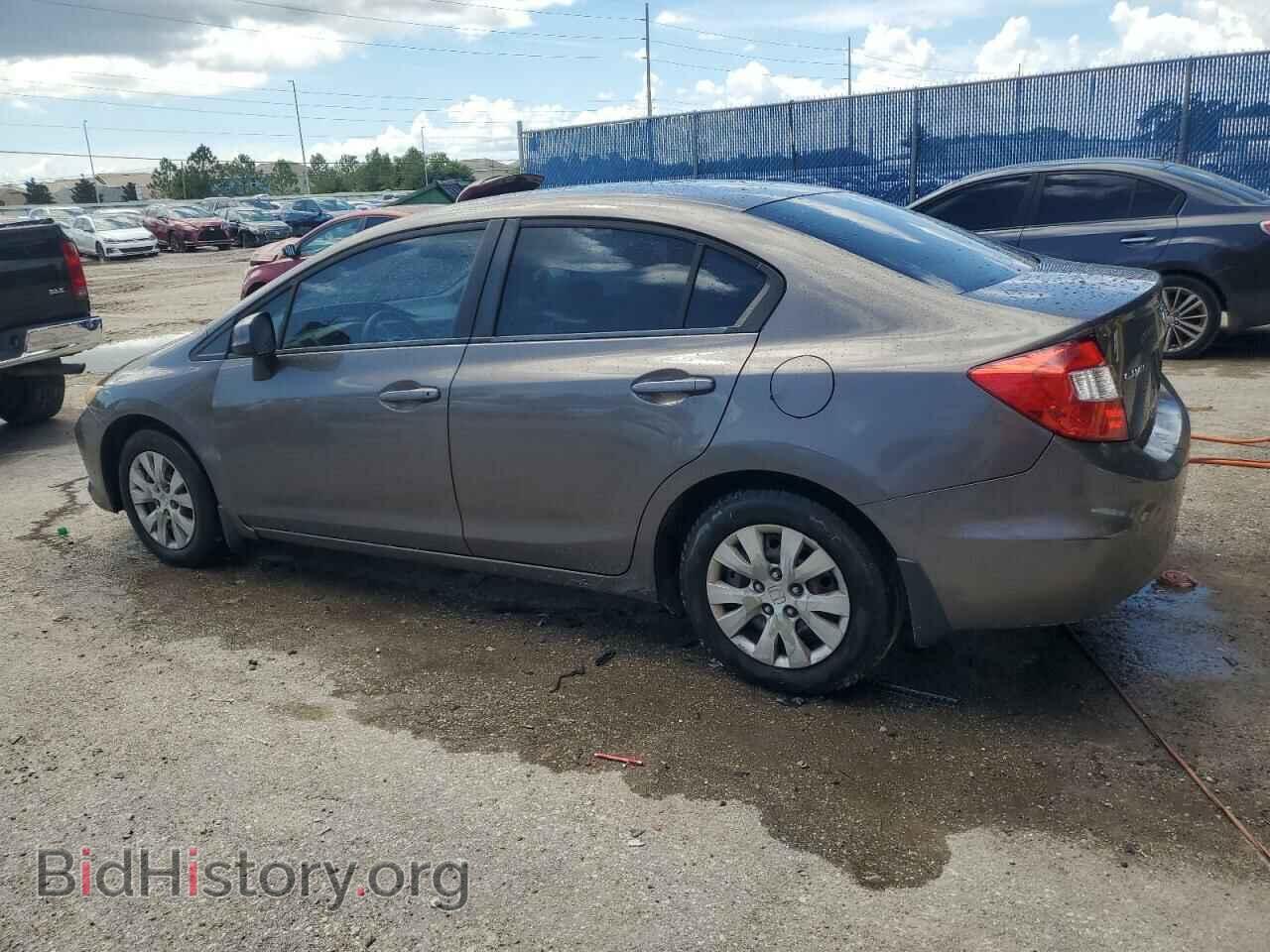 2012 HONDA CIVIC - VIN: 19XFB2F52CE017512 - Фото 2