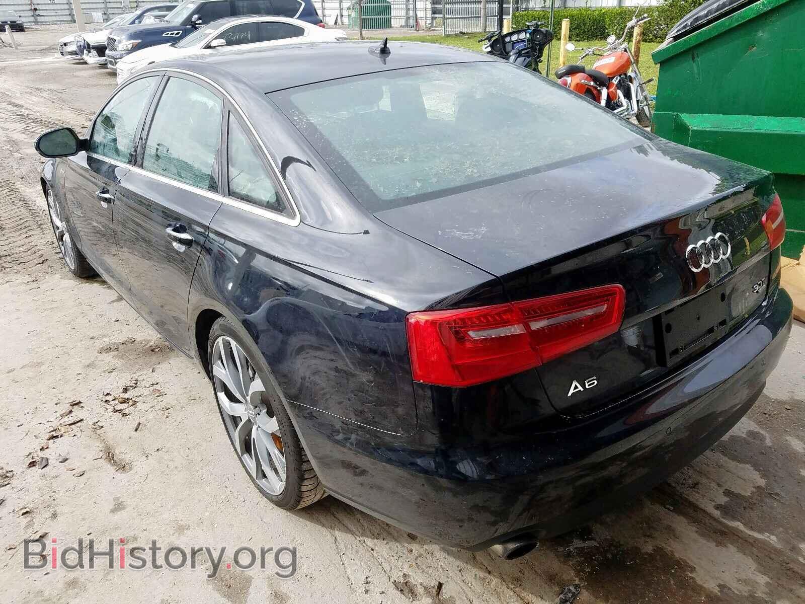 2014 AUDI A6 - VIN: WAUFGAFC7EN072088 - Фото 3