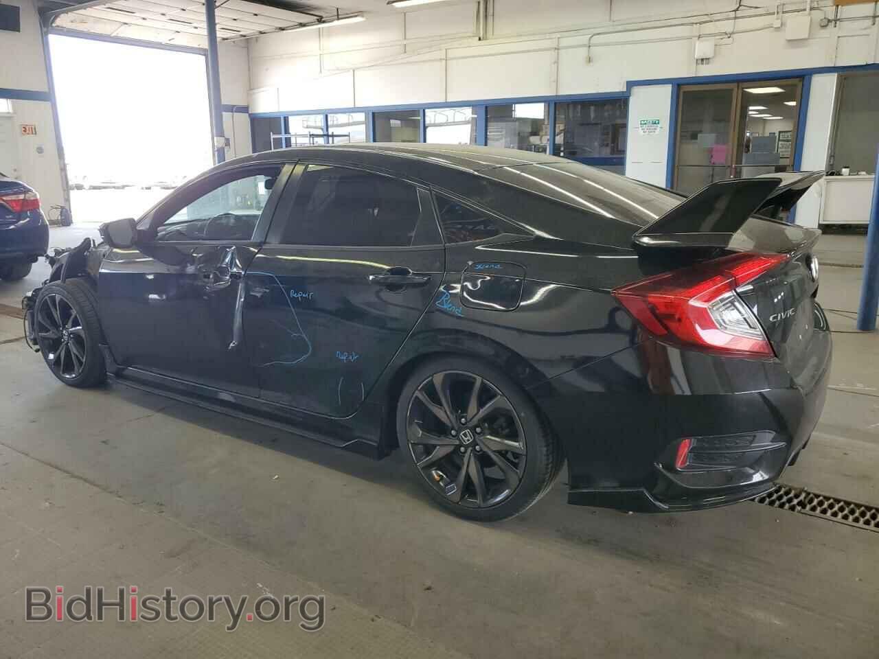 2019 HONDA CIVIC - VIN: 2HGFC2F88KH505052 - Фото 2
