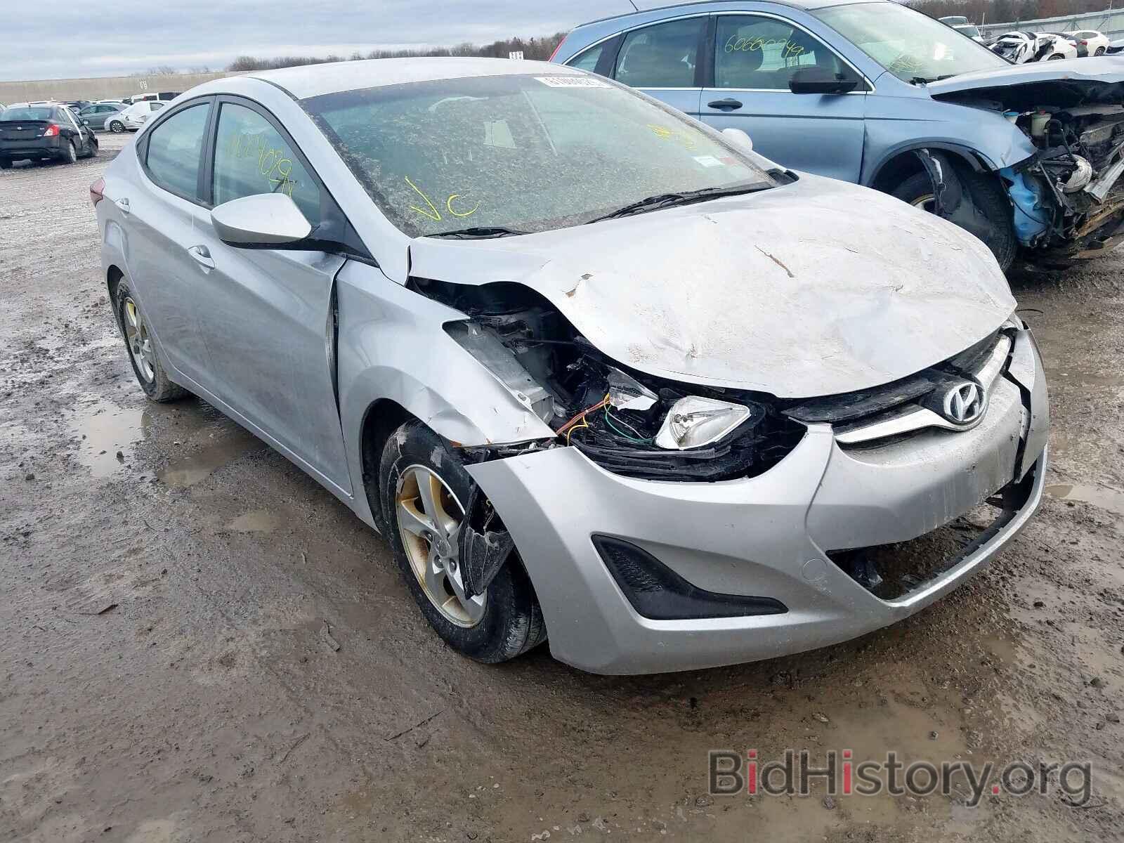 Photo KMHDH4AE9EU147781 - HYUNDAI ELANTRA 2014