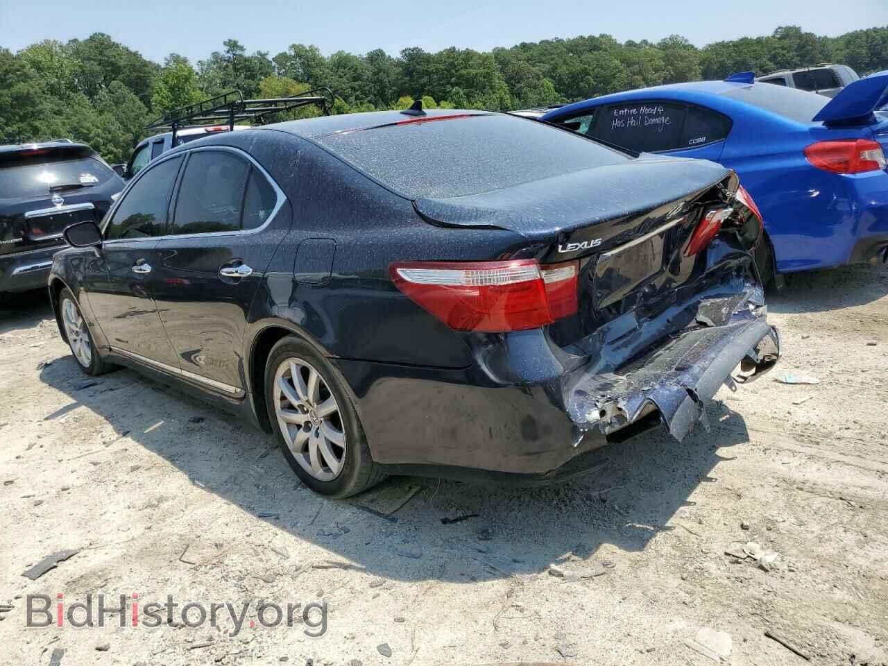 2007 LEXUS LS460 - VIN: JTHBL46F775030109 - Фото 2
