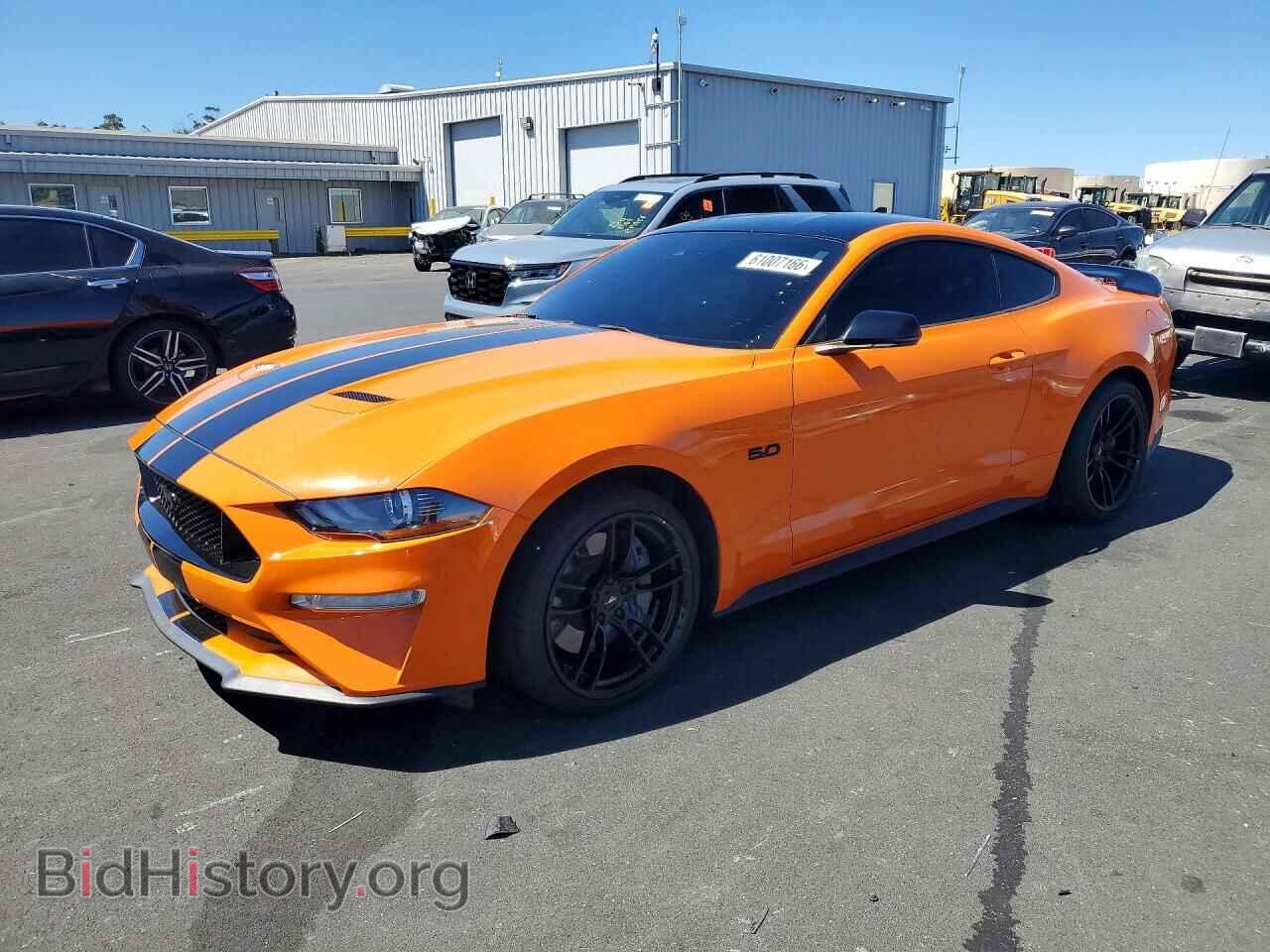 Фотография 1FA6P8CF4M5107703 - FORD MUSTANG 2021