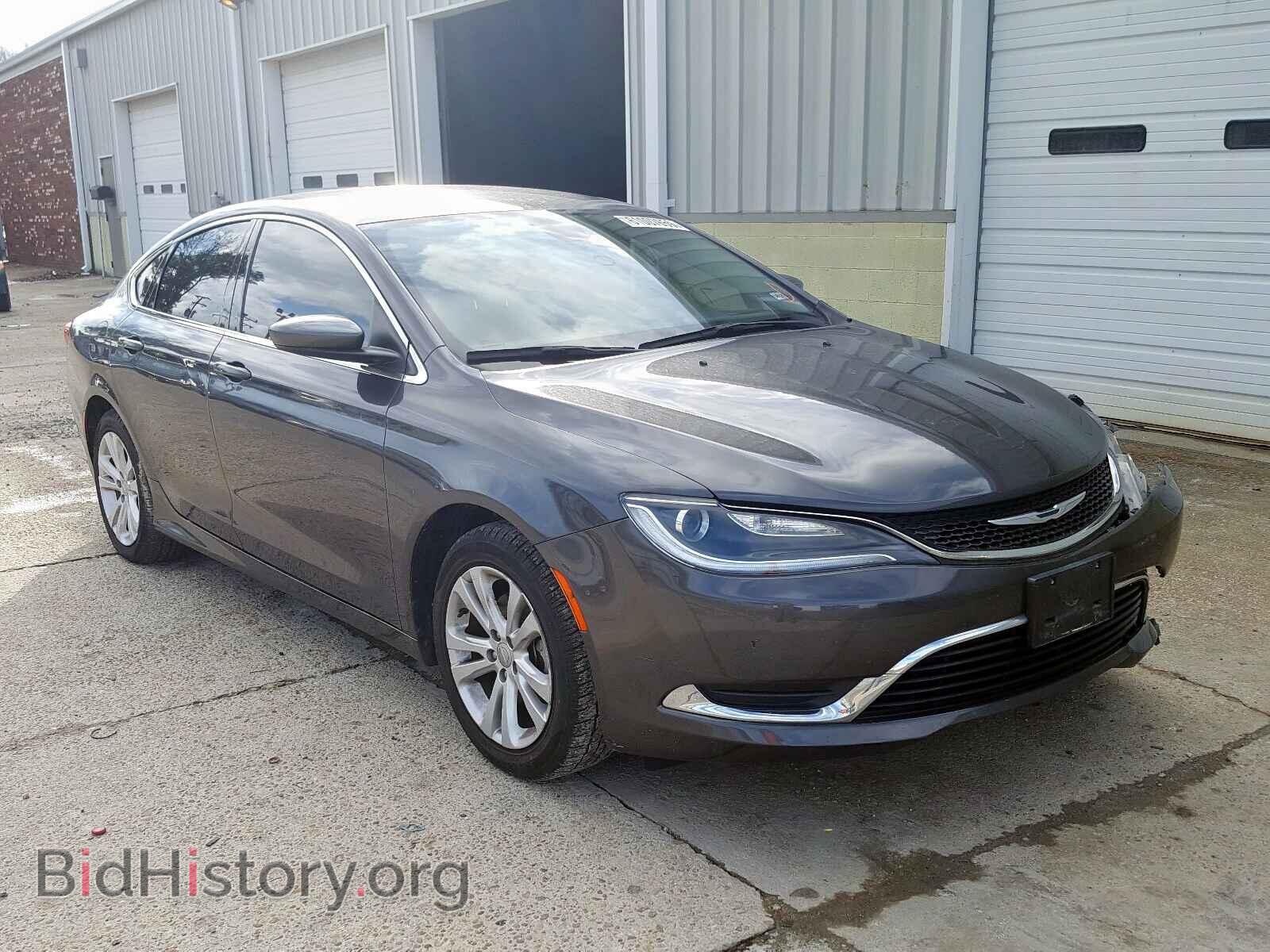 Фотография 1C3CCCAB2FN748125 - CHRYSLER 200 2015