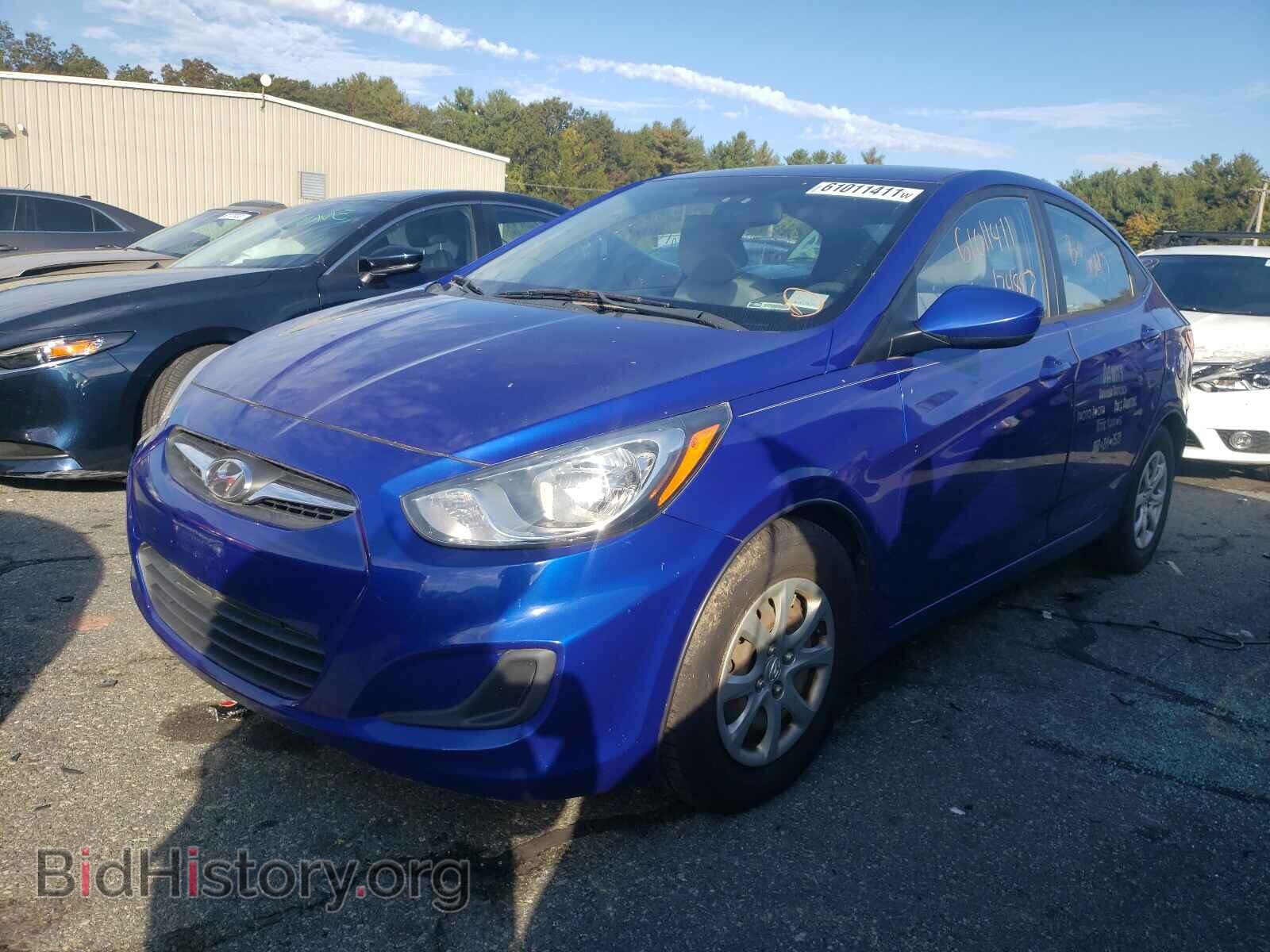 2013 HYUNDAI ACCENT - VIN: KMHCT4AE2DU509281 - Фото 2
