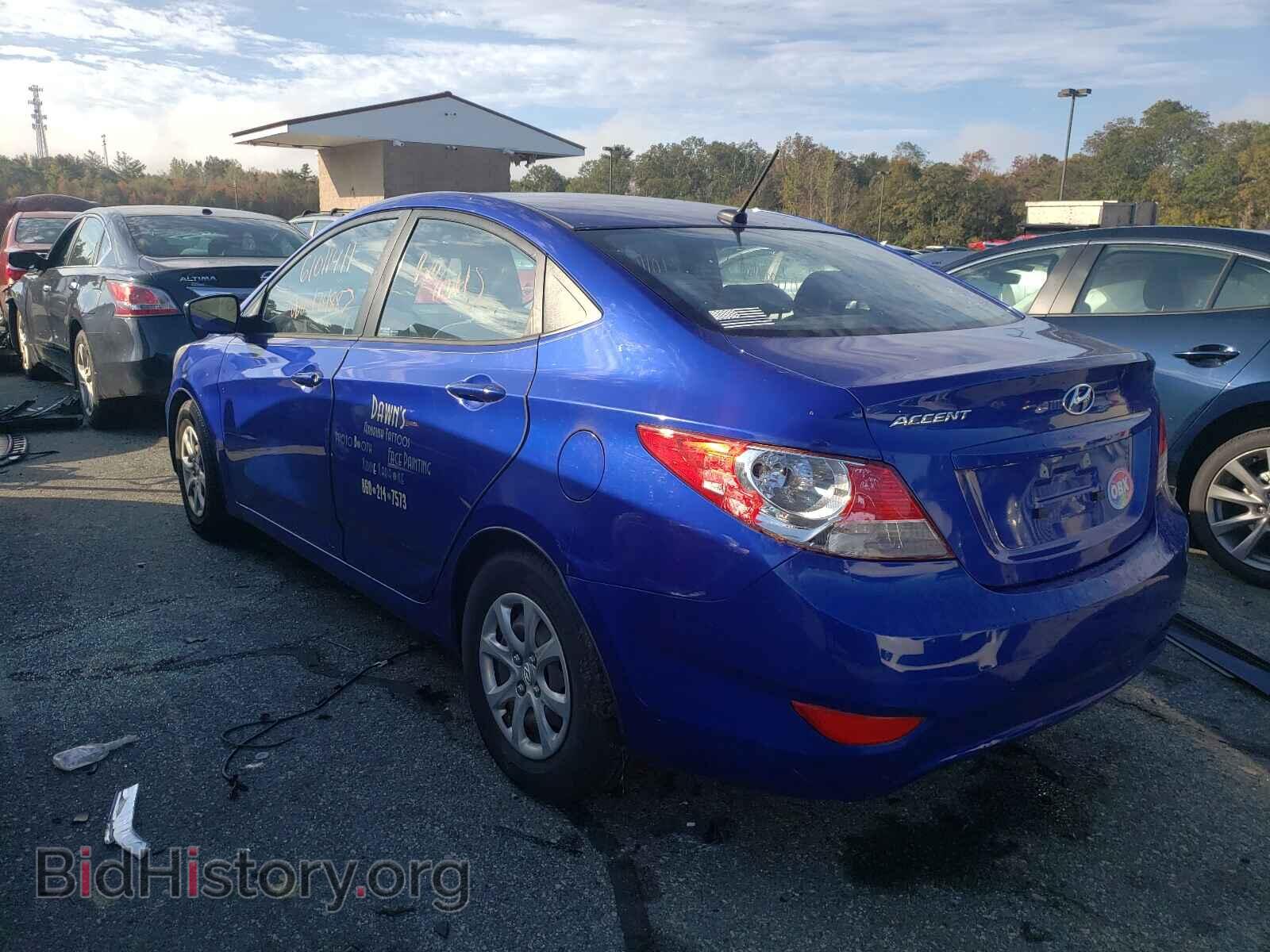 2013 HYUNDAI ACCENT - VIN: KMHCT4AE2DU509281 - Фото 3