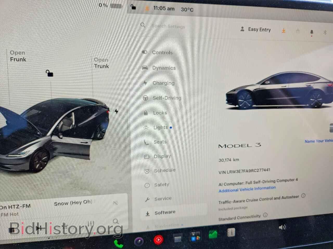 2024 TESLA MODEL 3 - VIN: LRW3E7FA9RC277441 - Photo 9