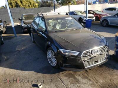 2017 Audi A3 A3 E-Tron, черный — VIN WAUTPBFF0HA036483, Copart