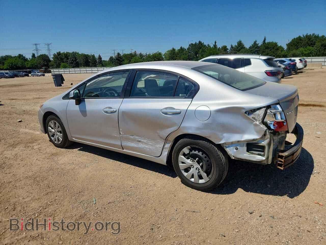 2012 HONDA CIVIC - VIN: 19XFB2F54CE336541 - Фото 2