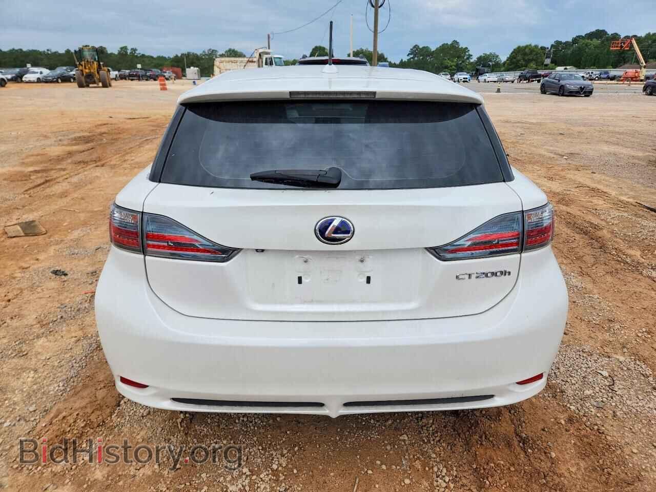 2012 LEXUS CT 200 - VIN: JTHKD5BH4C2094033 - Фото 6