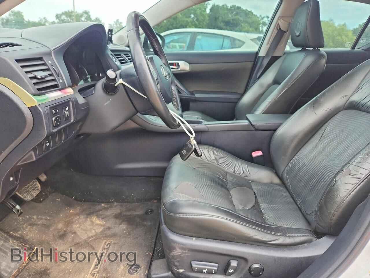 2012 LEXUS CT 200 - VIN: JTHKD5BH4C2094033 - Фото 7