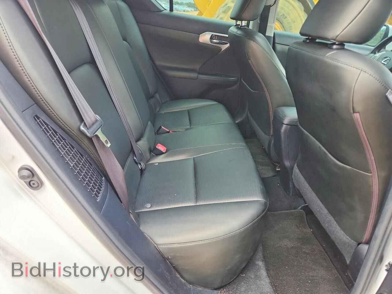 2012 LEXUS CT 200 - VIN: JTHKD5BH4C2094033 - Фото 10