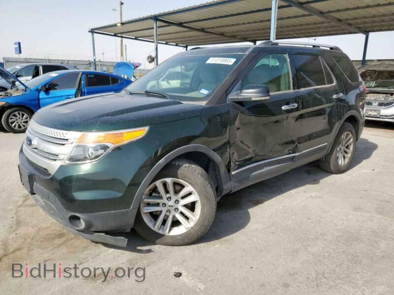 2013 Ford EXPLORER XLT (VIN 1FM5K7D89DGA12004) — фото 1 из 13, Copart, повреждение: передняя часть