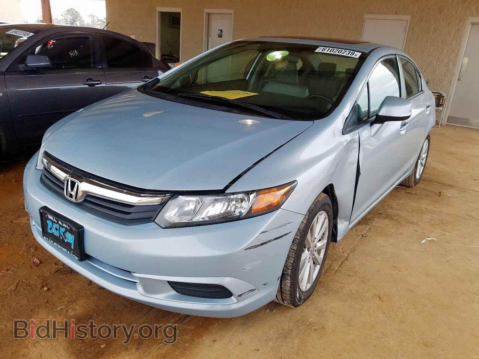 2012 HONDA CIVIC - VIN: 2HGFB2F92CH503519 - Фото 2
