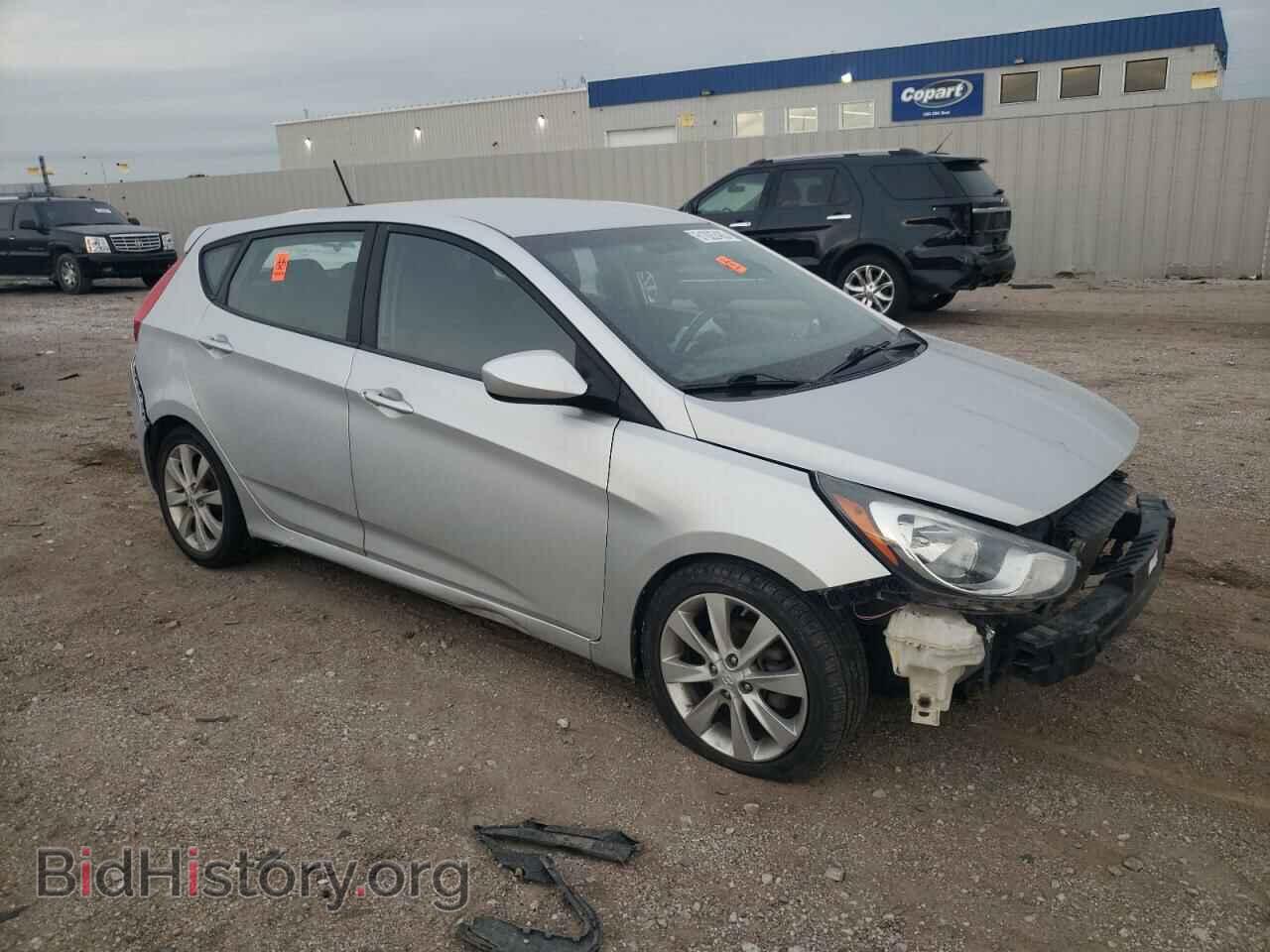 2012 HYUNDAI ACCENT - VIN: KMHCU5AE8CU006551 - Фото 4