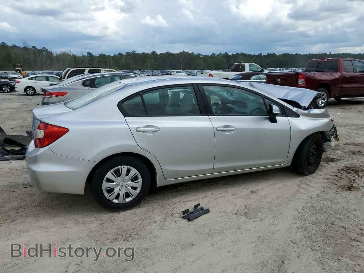 2012 HONDA CIVIC - VIN: 19XFB2F52CE099287 - Фото 3