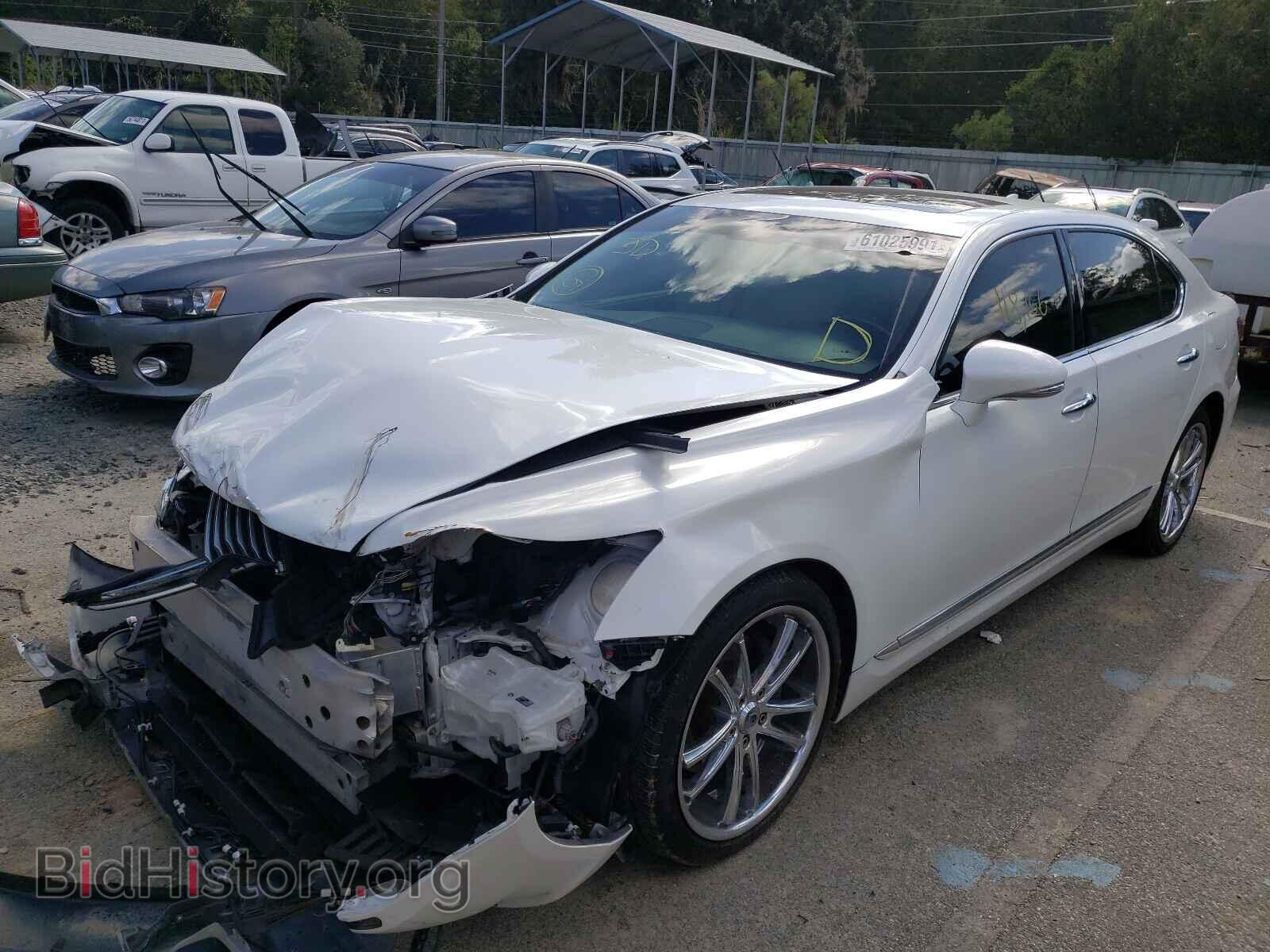2015 LEXUS LS460 - VIN: JTHGL5EF4F5053956 - Фото 2