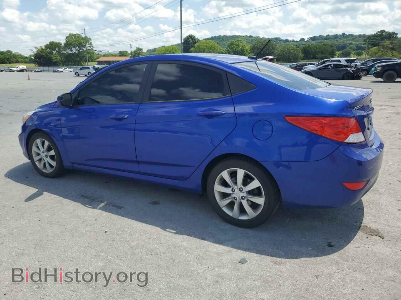 2014 HYUNDAI ACCENT - VIN: KMHCU4AE7EU604336 - Фото 2