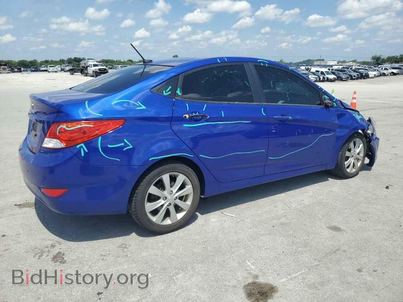 2014 HYUNDAI ACCENT - VIN: KMHCU4AE7EU604336 - Фото 3