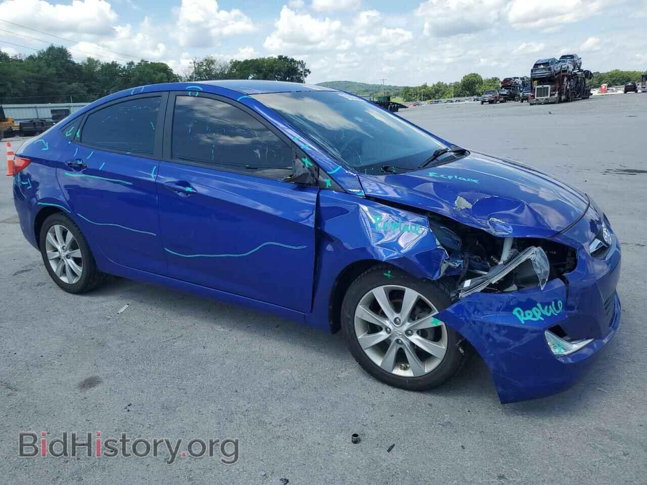 2014 HYUNDAI ACCENT - VIN: KMHCU4AE7EU604336 - Фото 4