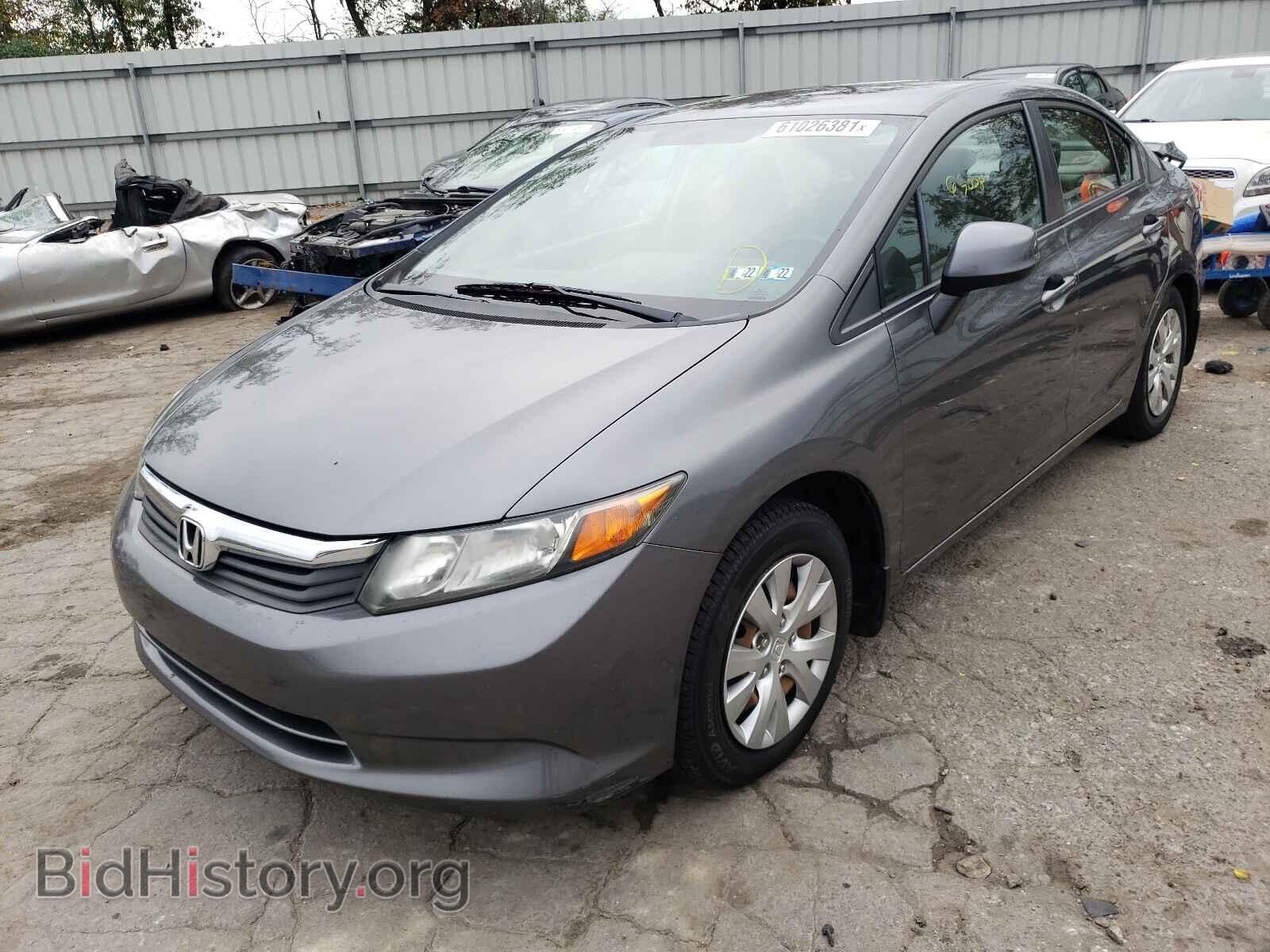 2012 HONDA CIVIC - VIN: 19XFB2F5XCE320201 - Фото 2