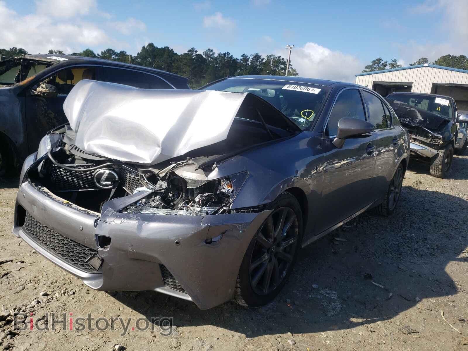 2013 LEXUS GS350 - VIN: JTHBE1BL1D5016366 - Фото 2