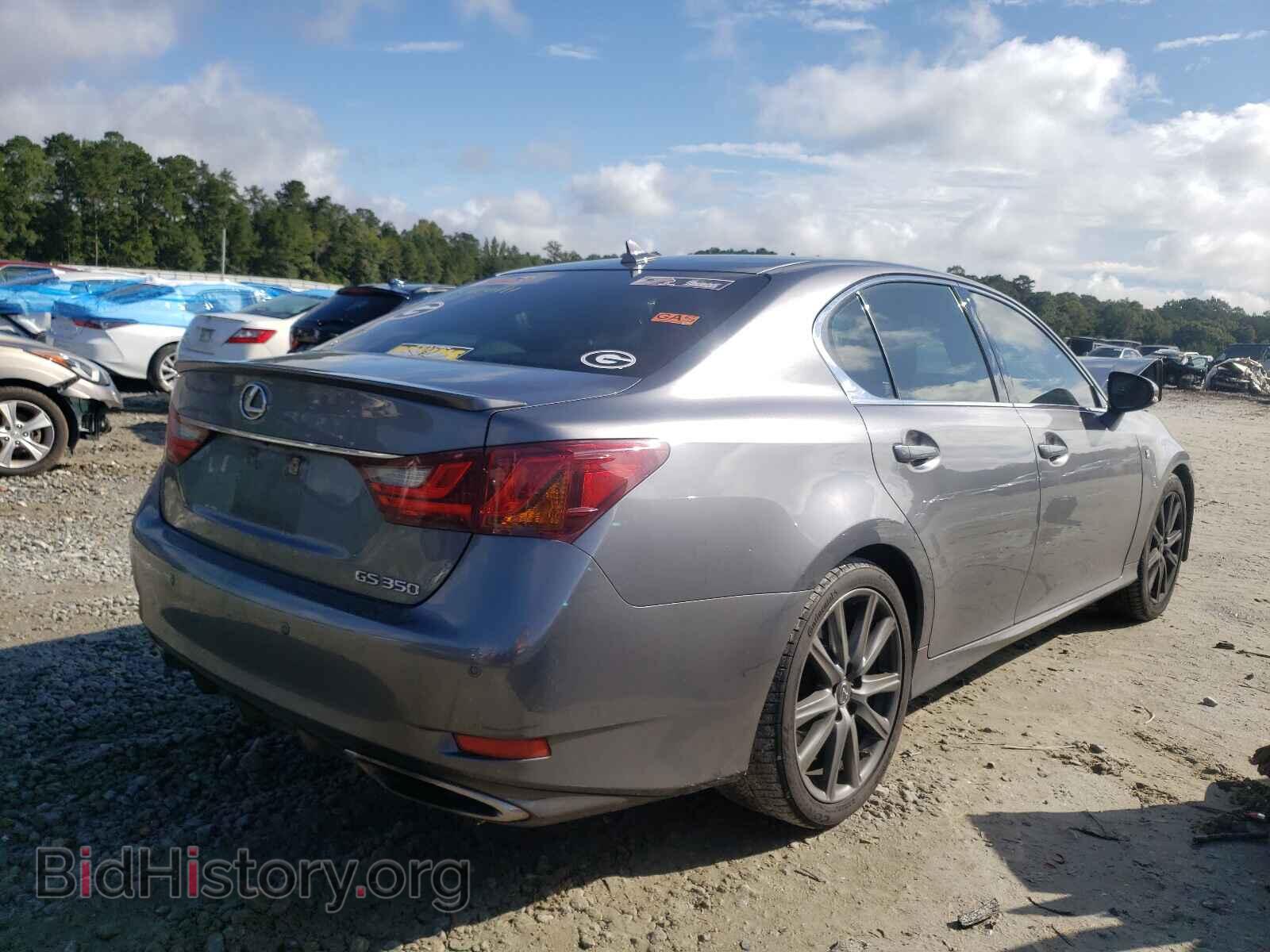 2013 LEXUS GS350 - VIN: JTHBE1BL1D5016366 - Фото 4