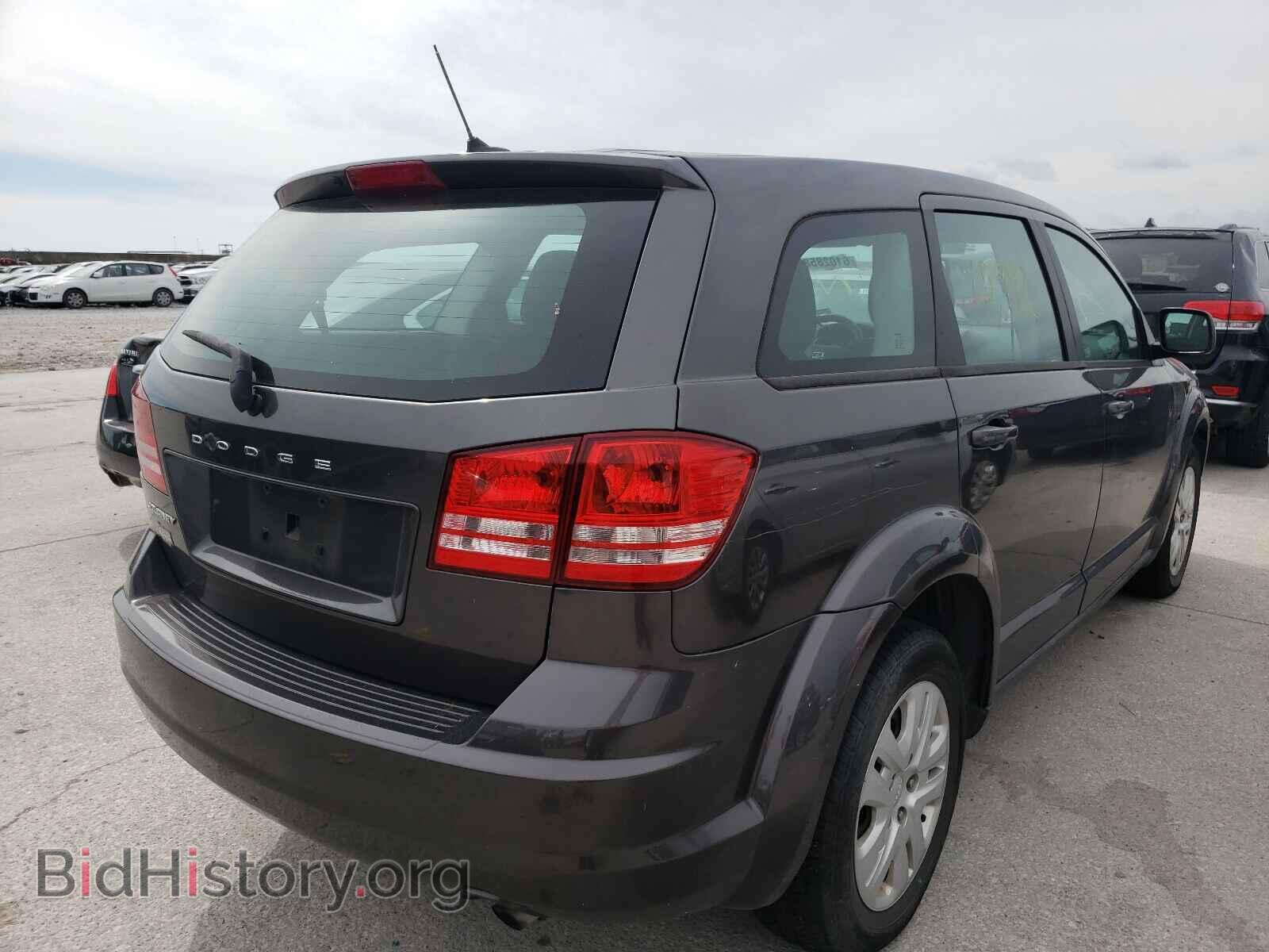 2014 DODGE JOURNEY - VIN: 3C4PDCAB1ET257084 - Фото 4