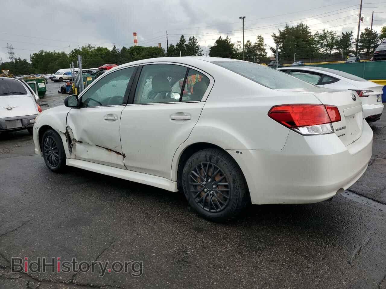 2012 SUBARU LEGACY - VIN: 4S3BMBA63C3009256 - Фото 2