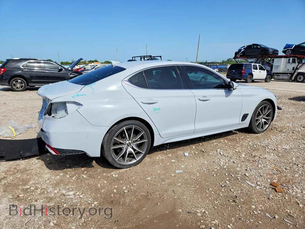 2022 GENESIS G70 - VIN: KMTG54TE6NU082526 - Фото 3